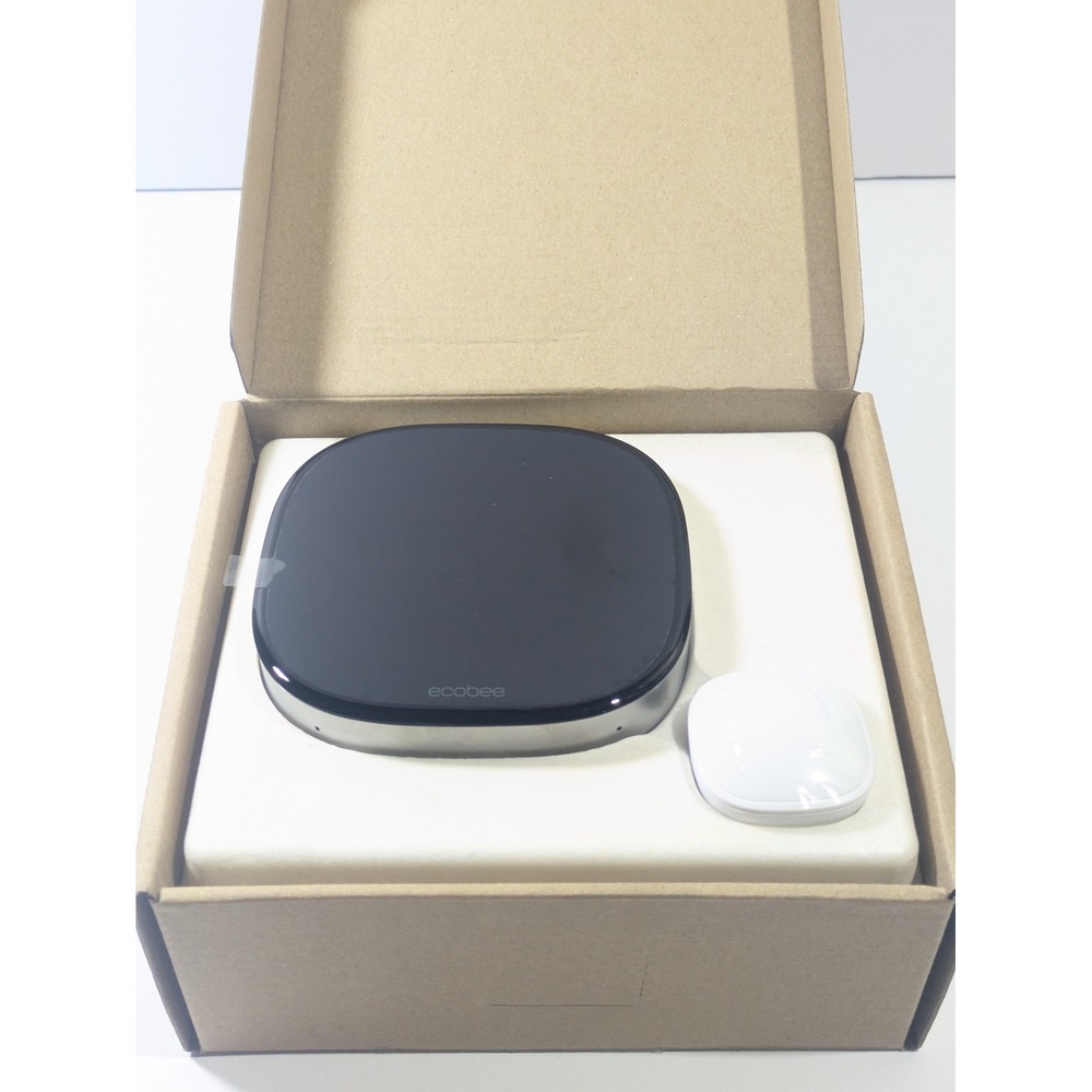 Ecobee Smart Thermostat Premium Model ECB601 with SmartSensor Black Silver